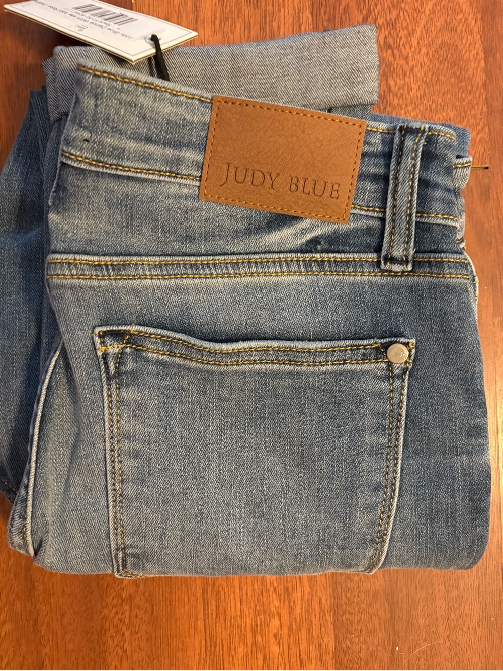 Judy Blue Light Blue Straight Leg Ankle Jeans
